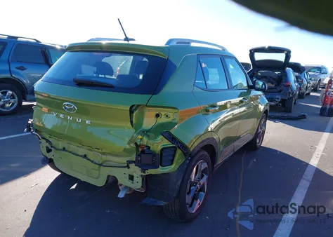 2024 Hyundai Venue Sel from USA, damaged, VIN KMHRC8A36RU332807